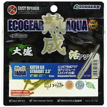 熟成アクア　活アジストレート24個 Amazon.co.jp: エコギア(Ecogear) 熟成アクア 活アジストレート